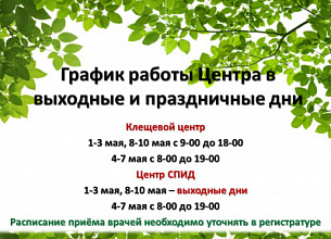 График работы в праздничные дни
